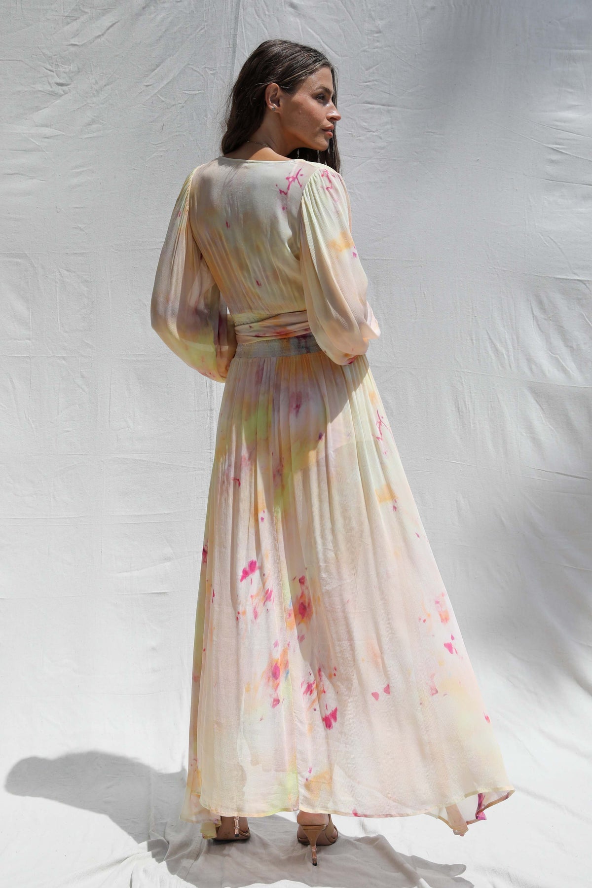 lapis maxi dress LEO LIN - Alena Lace Maxi Dress