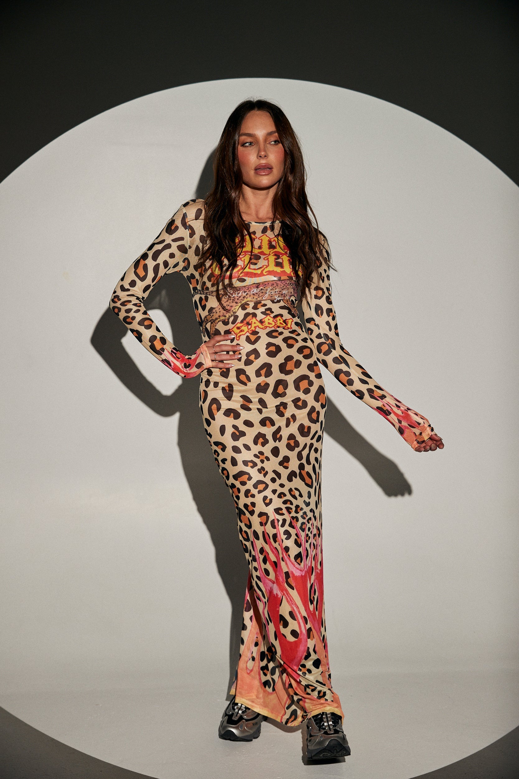 Pantera Mesh Long Sleeve Maxi Terpsichore Pantera Mesh Long Sleeve Maxi Terpsichore